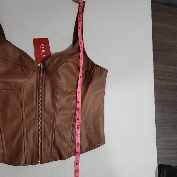 Guess Danessa PU Bustier Size Large - Picture 9 of 13